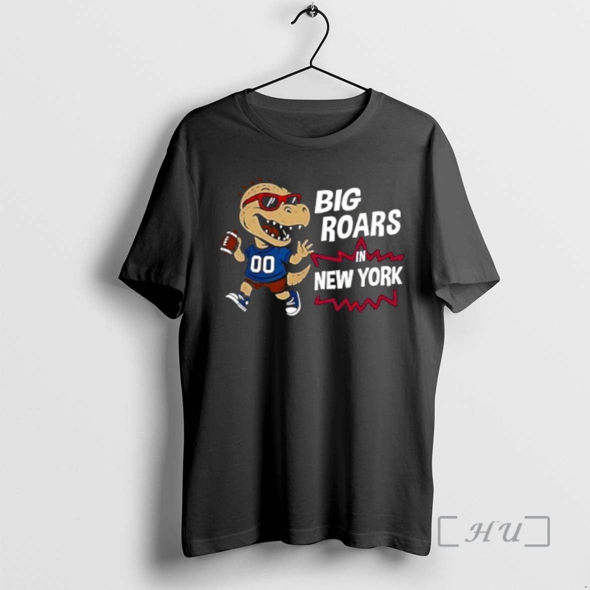 Officials Big Roars In New York Giants Dinosaur Cartoon Funny T-Shirts, Hoodie, Sweatshirt | AU01DripNestTees.com