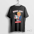Officials Bigger Army 2027 Build It Trump T-Shirts, Hoodie, Sweatshirt | AU01DripNestTees.com