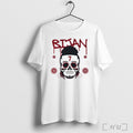 Officials Bijan Robinson Atlanta Falcons 7 Sugar Skull Remix T Shirt