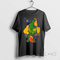 Officials Billie Eilish Color Pop Crouching Portrait Art T-Shirts, Hoodie, Sweatshirt | AU01DripNestTees.com