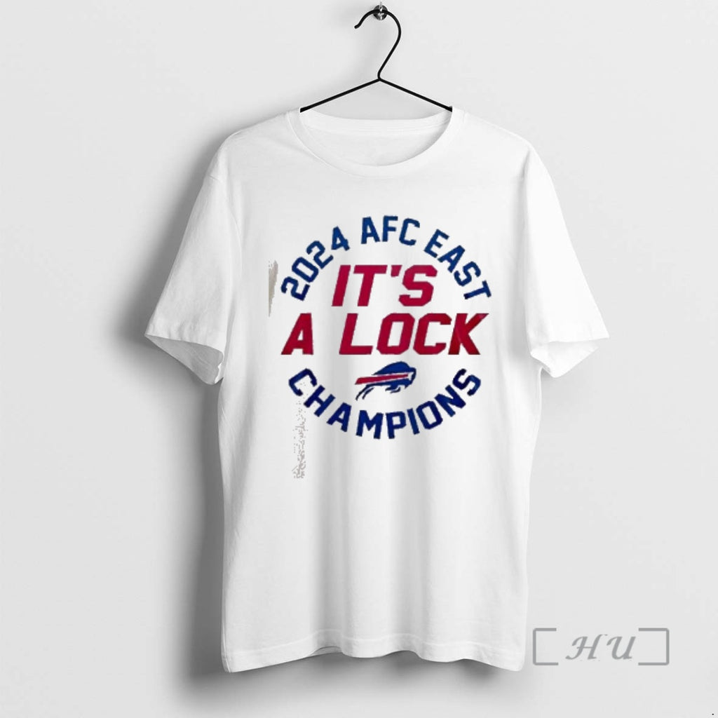 Officials Bills 2025 Afc East Champions Its A Lock T-Shirts, Hoodie, Sweatshirt | AU01DripNestTees.com