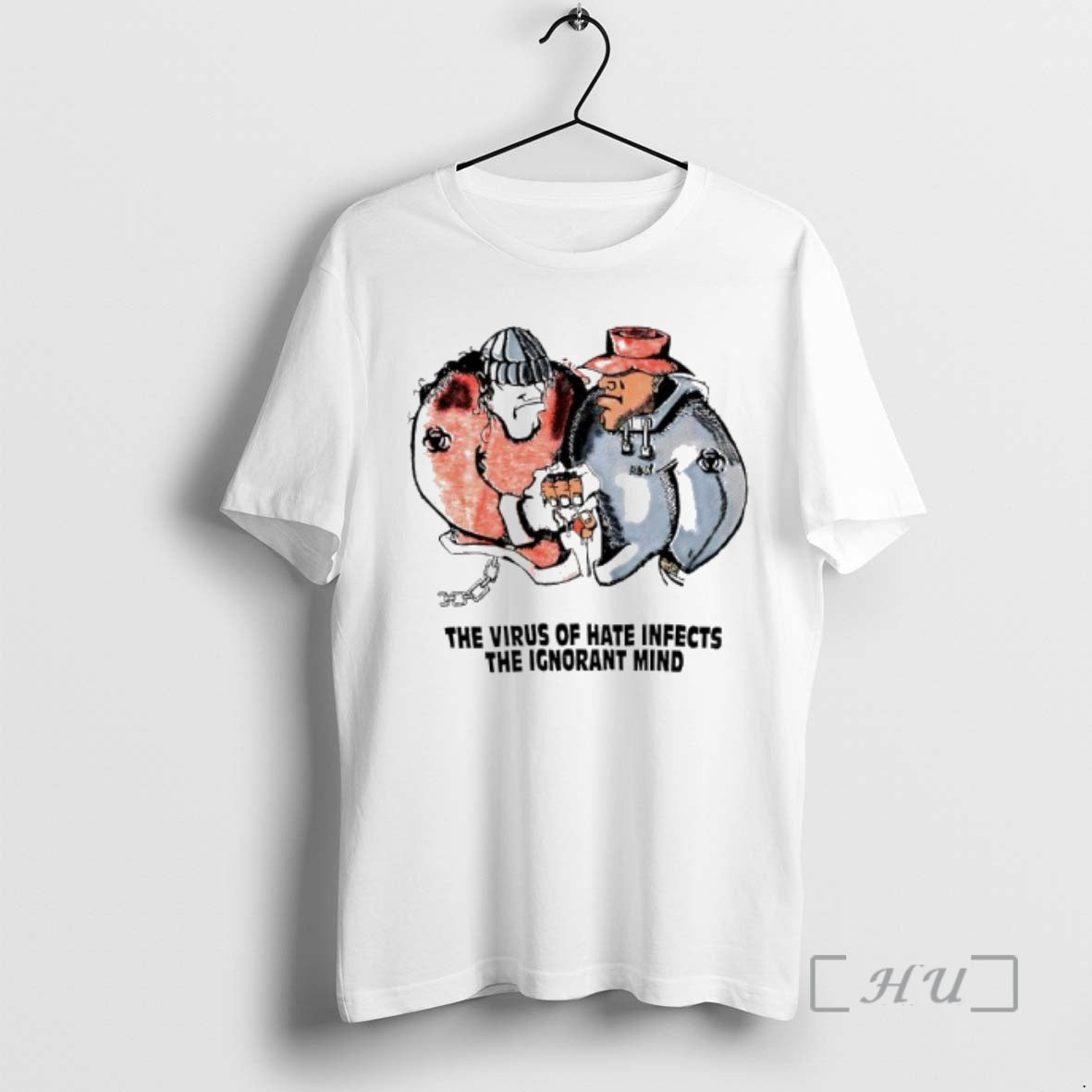Officials Biohazard The Virus Of Hate Infects The Ignorant Mind T-Shirts, Hoodie, Sweatshirt | AU01DripNestTees.com