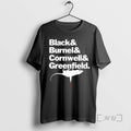 Officials Black And Burnel And Cornwell And Greenfield T-Shirts, Hoodie, Sweatshirt | AU01DripNestTees.com