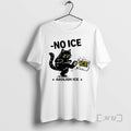 Officials Black Cat No Ice Abolish Ice T-Shirts, Hoodie, Sweatshirt | AU01DripNestTees.com