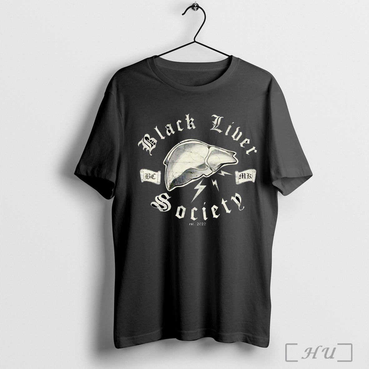 Officials Black Liver Society T Shirt
