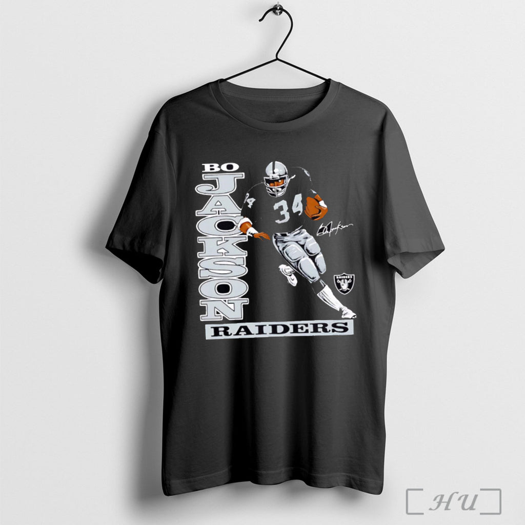 Officials Bo Jackson Raiders 34 American Football Player T Shirt