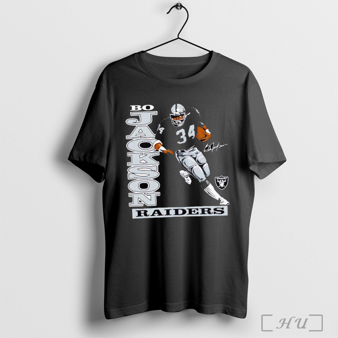 Officials Bo Jackson Raiders 34 American Football Player T Shirt