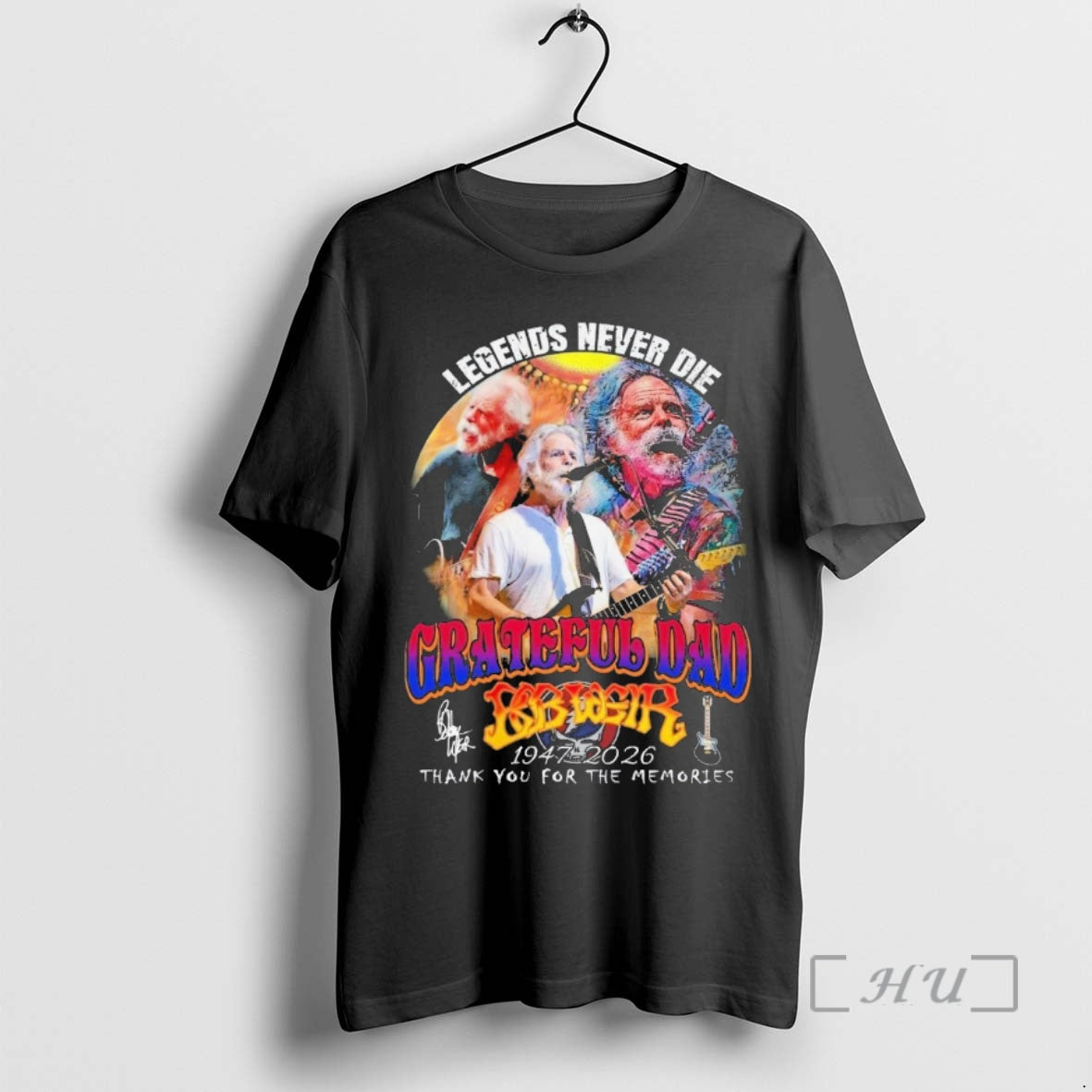 Officials Bob Weir Grateful Dead Legends Never Die 1947 2026 Thank You For The Memories T-Shirts, Hoodie, Sweatshirt