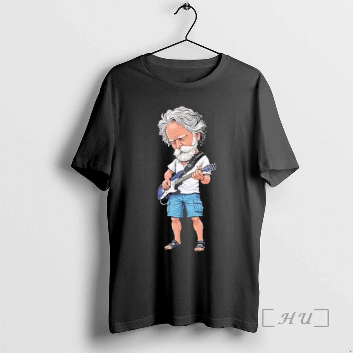 Officials Bob Weir Guitar Illustration T-Shirts, Hoodie, Sweatshirt | AU01DripNestTees.com