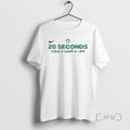Officials Boston Celtics 20 Seconds Could Save A Life 2025 Campaign Premium T Shirts Sweater