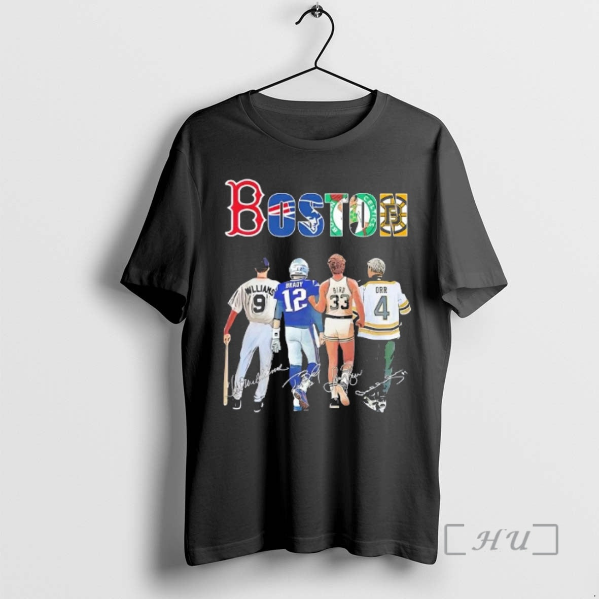Officials Boston City Sports Legends Williams Brady Bird Orr Signatures T-Shirts, Hoodie, Sweatshirt | AU01DripNestTees.com