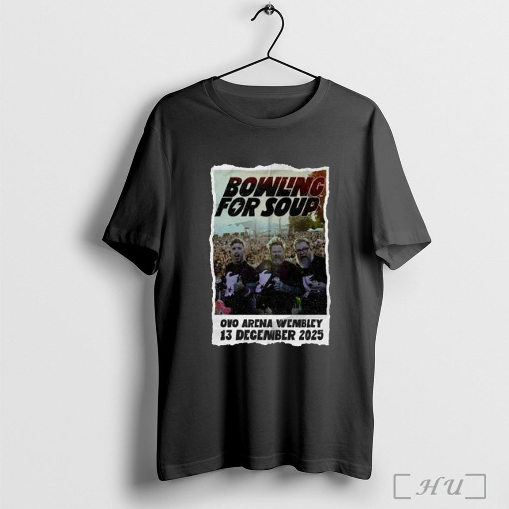 Officials Bowling For Soup London Concert 13 December 2025 T Shirt