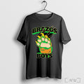 Officials Brazos Boys Big Claw Scratching Text Distressed T Shirt