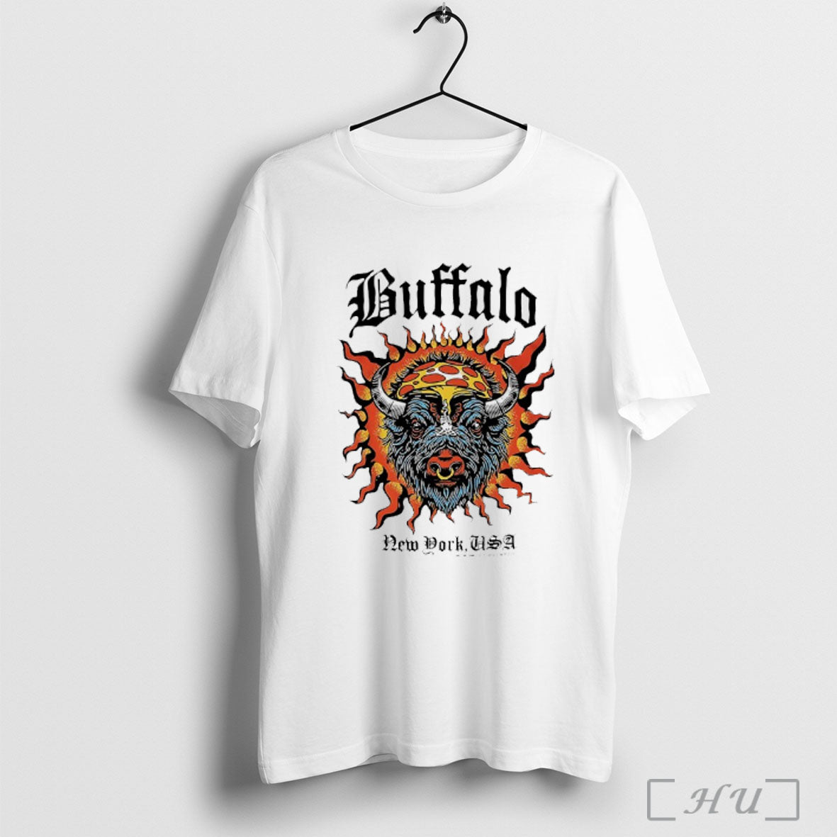 Officials Buffalo Burnout S New York Usa Vintage T Shirt