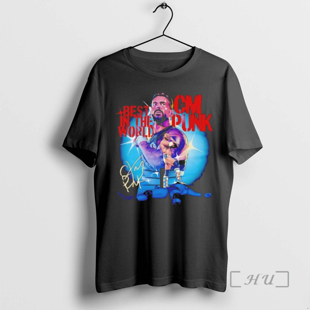 Officials Cm Punk Stencil T-Shirts, Hoodie, Sweatshirt | AU01DripNestTees.com