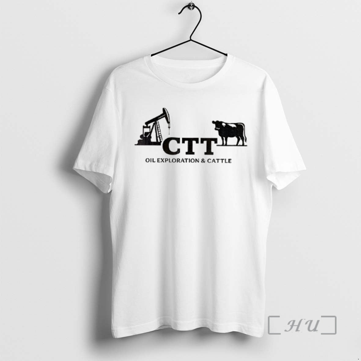 Officials Ctt Oil And Cattle Company Logo Texas Longhorn Oil Field Premium T Shirts Sweater Hoodie, Sweatshirt