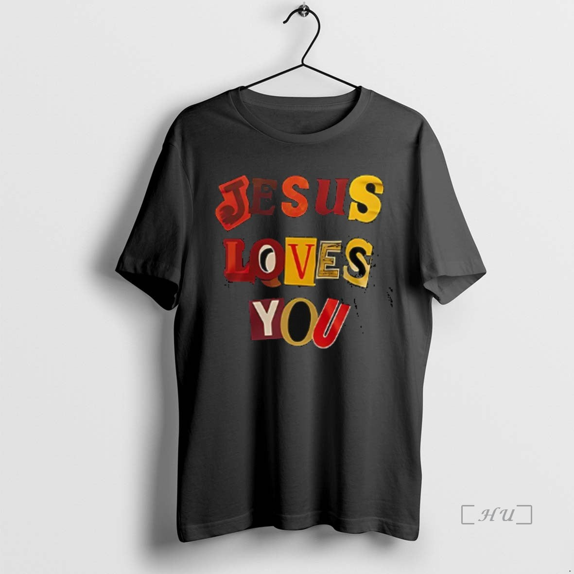Officials Carolina Panthers Jesus Loves You Logo Double Sided Graphic T-Shirts, Hoodie, Sweatshirt | AU01DripNestTees.com