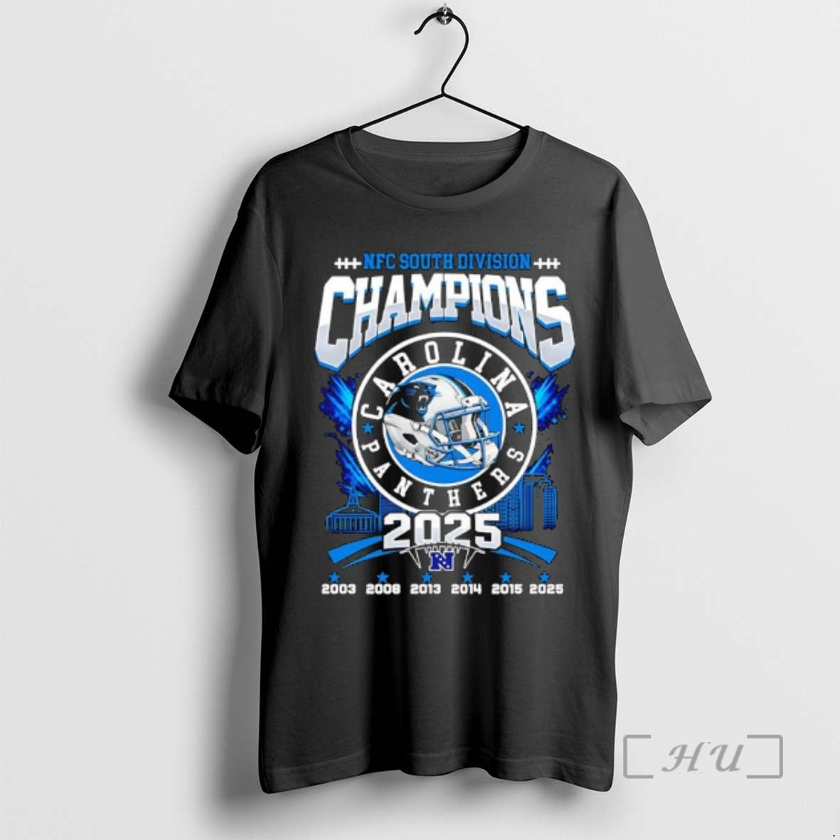 Officials Carolina Panthers Nfc South Division 2025 Champions T-Shirts, Hoodie, Sweatshirt | AU01DripNestTees.com