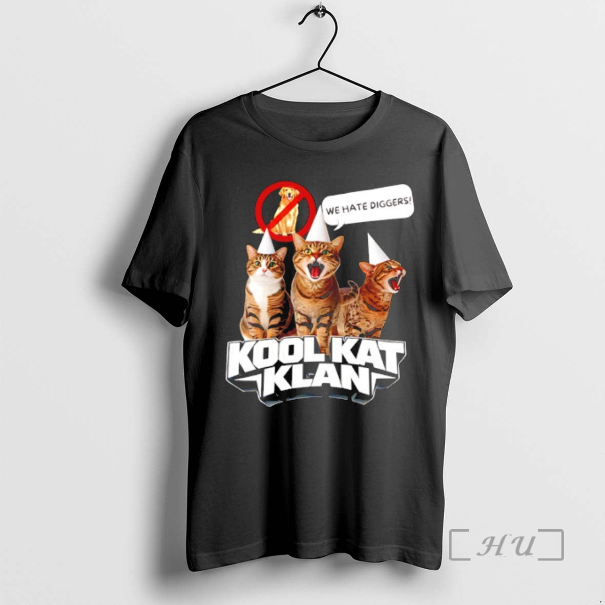 Officials Cat Kool Kat Klan We Hate Diggers Funny T-Shirts, Hoodie, Sweatshirt | AU01DripNestTees.com