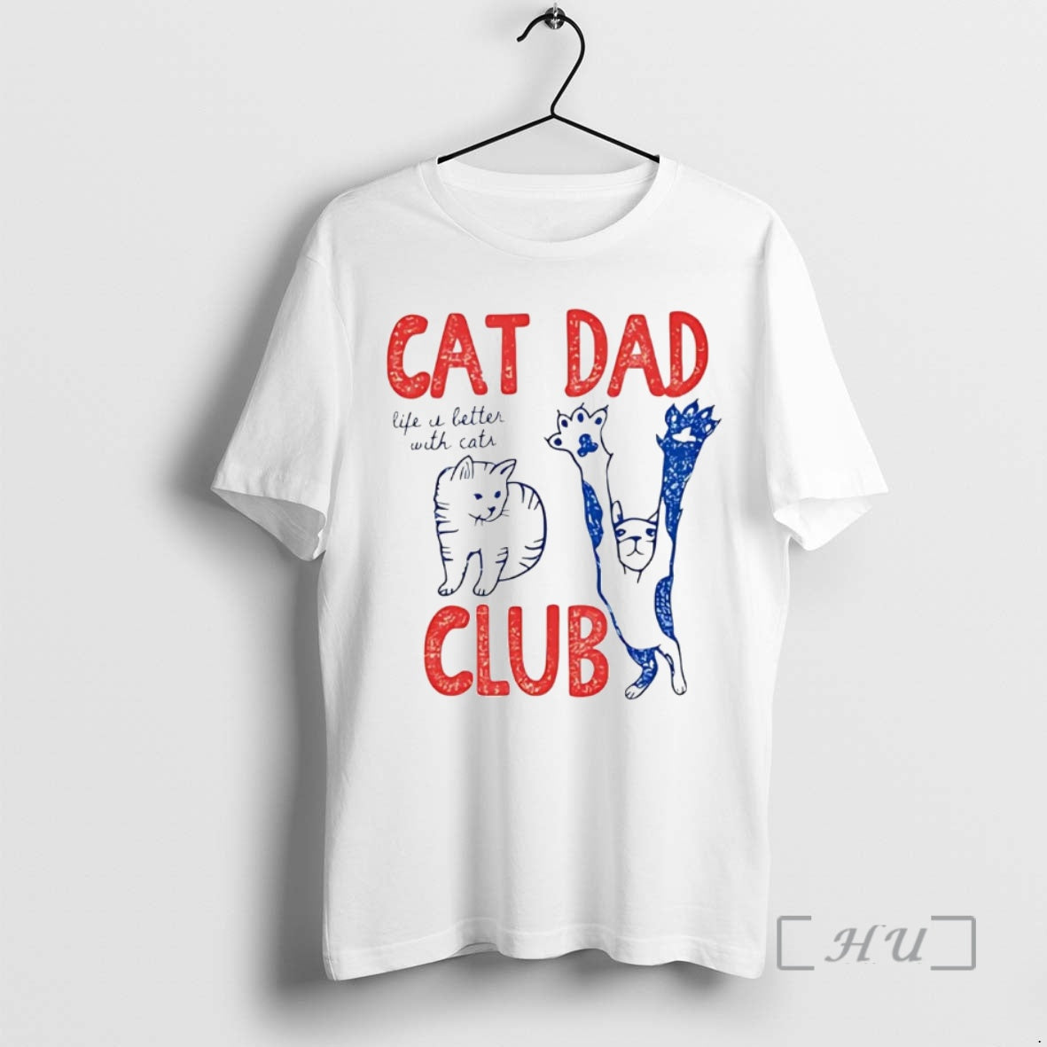 Officials Cat Dad Club Life Is Better With Cats T-Shirts, Hoodie, Sweatshirt | AU01DripNestTees.com