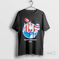 Officials Cat In The Hat Happy 250 Years Birthday Usa Cake Premium T Shirts Sweater Hoodie, Sweatshirt | AU01DripNestTees.com