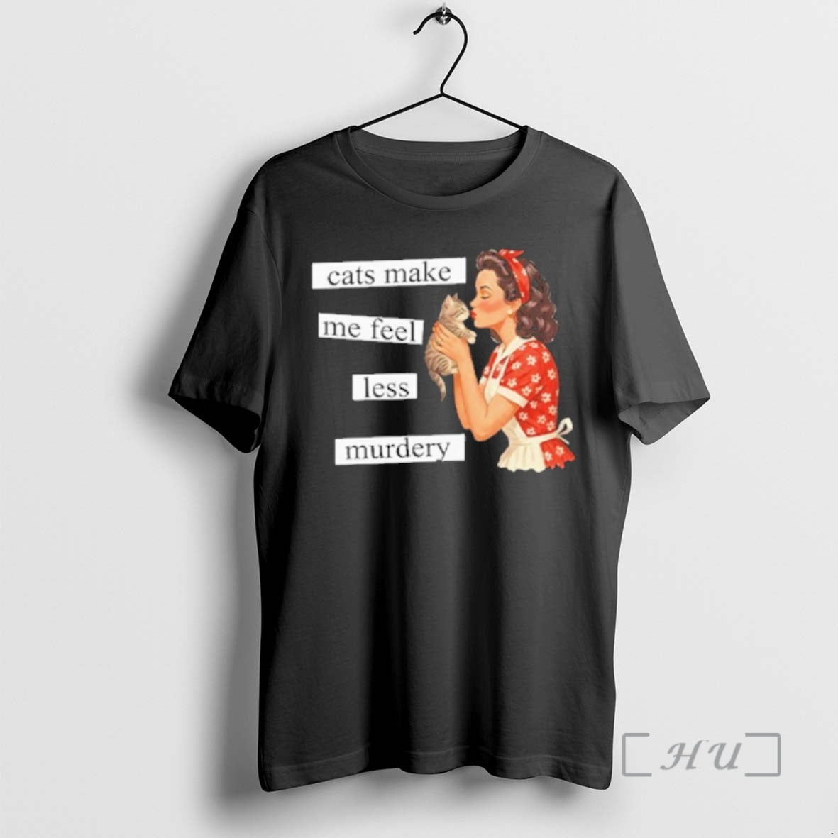 Officials Cats Make Me Feel Less Murdery T-Shirts, Hoodie, Sweatshirt | AU01DripNestTees.com