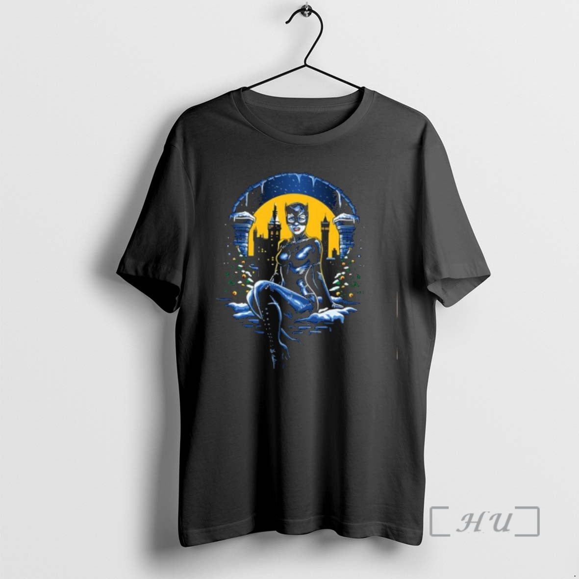 Officials Catwoman Christmas In Gotham Classic T-Shirts, Hoodie, Sweatshirt | AU01DripNestTees.com