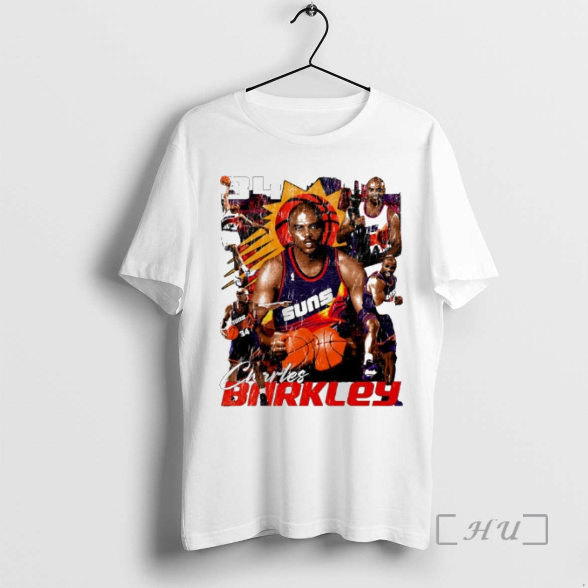 Officials Charles Barkley Phoenix Suns Player Collage T-Shirts, Hoodie, Sweatshirt | AU01DripNestTees.com