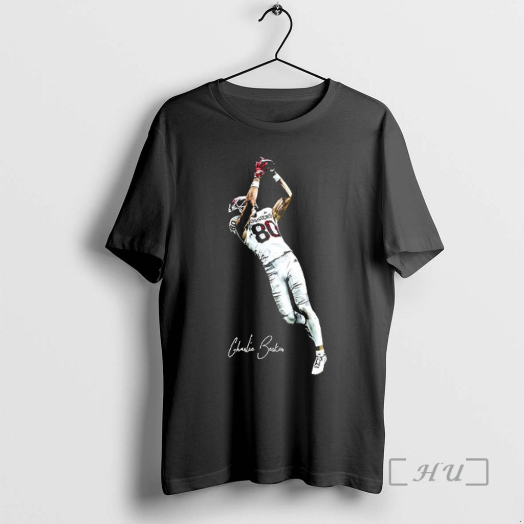 Officials Charlie Becker Hoosiers Indiana Football The Catch Signature T-Shirts, Hoodie, Sweatshirt | AU01DripNestTees.com