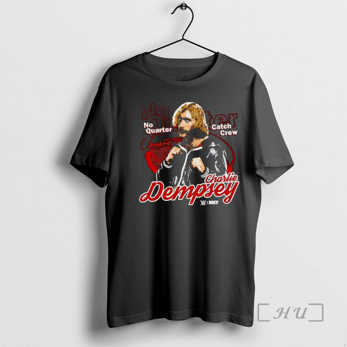 Officials Charlie Dempsey Grunge No Quarter Catch Crew Graphic Christmas T-Shirts, Hoodie, Sweatshirt | AU01DripNestTees.com