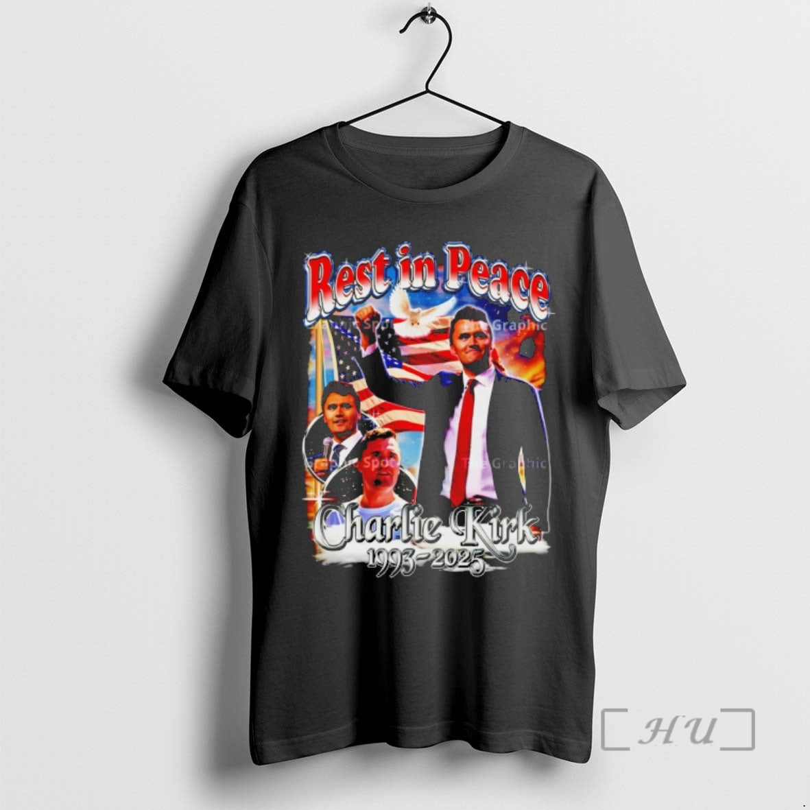 Officials Charlie Kirk Rest In Peace Rip Memorial Usa Flag T-Shirts, Hoodie, Sweatshirt | AU01DripNestTees.com