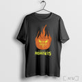 Officials Charlotte Hornets Flaming Pumpkin Halloween 2025 T Shirt