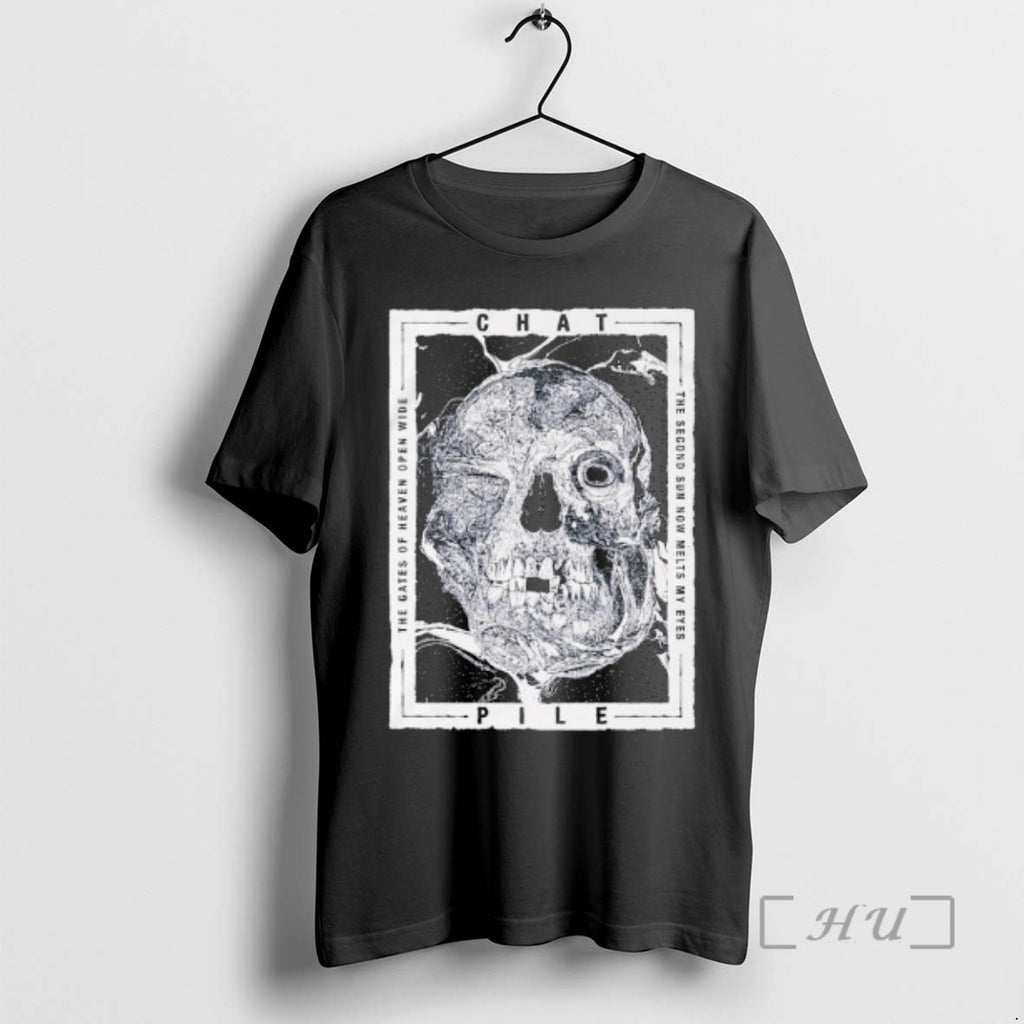 Officials Chat Pile Black Second Sun Skull T-Shirts, Hoodie, Sweatshirt | AU01DripNestTees.com