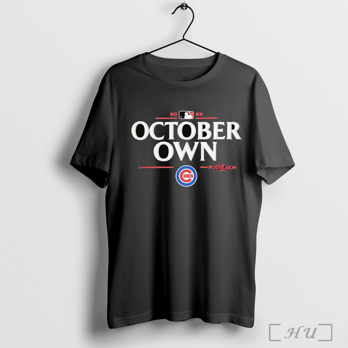 Officials Chicago Cubs 2025 Mlb Postseason Own October T Shirt