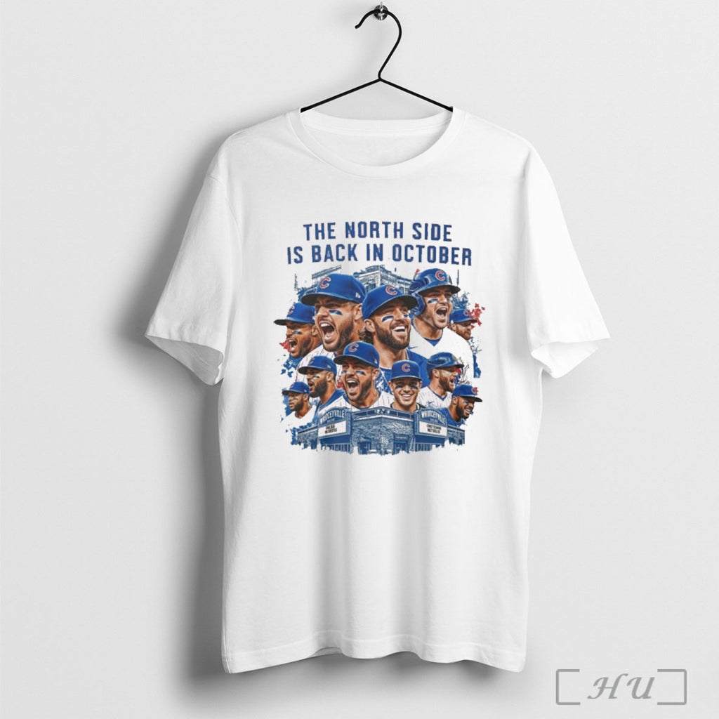 Officials Chicago Cubs Mlb The North Is Back In October Players T Shirt