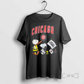 Officials Chicago Cubs Peanuts Flag Circle Black T-Shirts, Hoodie, Sweatshirt | AU01DripNestTees.com
