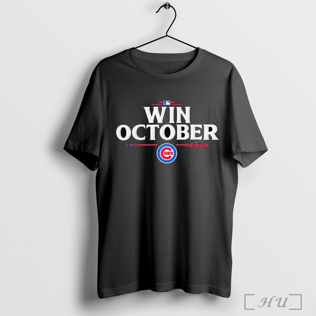 Officials Chicago Cubs Win October 2025 Mlb Postseason T Shirt