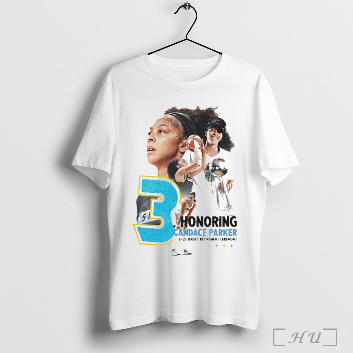 Officials Chicago Sky Honoring Retire Candace Parkers No 3 Jersey On August 25 2025