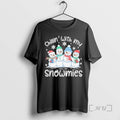 Officials Chillin With My Snowmies Funny Christmas Ornaments T-Shirts, Hoodie, Sweatshirt | AU01DripNestTees.com