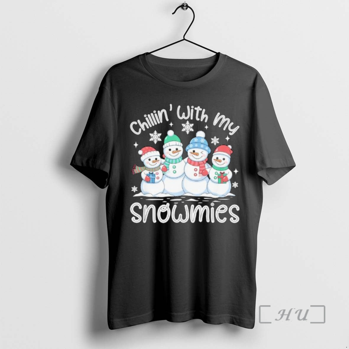 Officials Chillin With My Snowmies Funny Christmas Ornaments T-Shirts, Hoodie, Sweatshirt | AU01DripNestTees.com