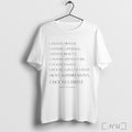 Officials Choose Christ Erika Kirk Erika Kirk Speech Choose Prayer Choose Courage T Shirt
