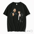 Officials Chris Brown And Mj Middle Finger Photo Vintage