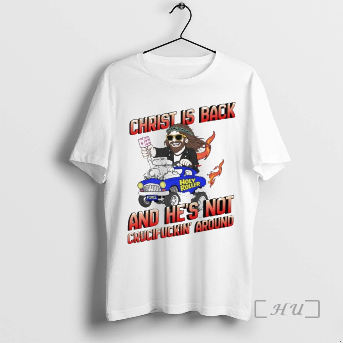 Officials Christ Is Back And Hes Not Crucifuckin Around T-Shirts, Hoodie, Sweatshirt | AU01DripNestTees.com
