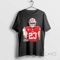 Officials Christian Mccaffrey Middle Finger Signature T-Shirts, Hoodie, Sweatshirt | AU01DripNestTees.com