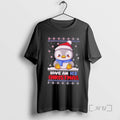 Officials Christmas Penguin Ugly Pixel Art Holiday T-Shirts, Hoodie, Sweatshirt | AU01DripNestTees.com