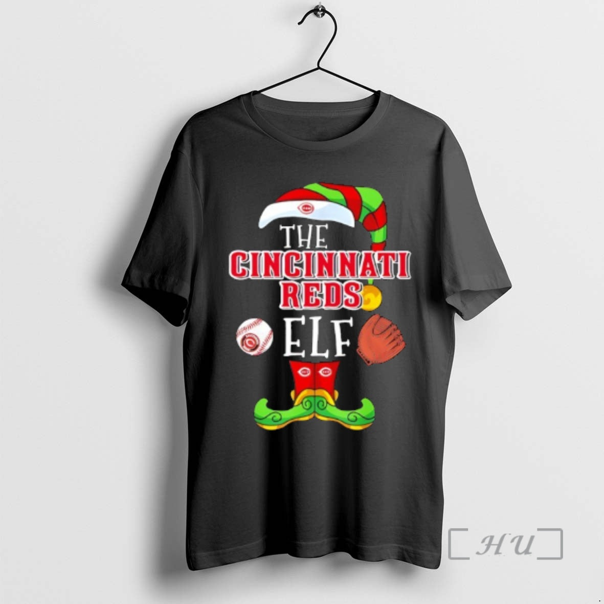 Officials Cincinnati Reds Christmas Elf T-Shirts, Hoodie, Sweatshirt | AU01DripNestTees.com