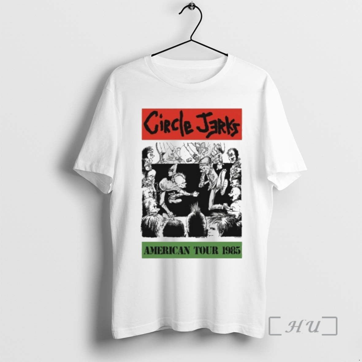 Officials Circle Jerks American Tour 1985 T-Shirts, Hoodie, Sweatshirt | AU01DripNestTees.com