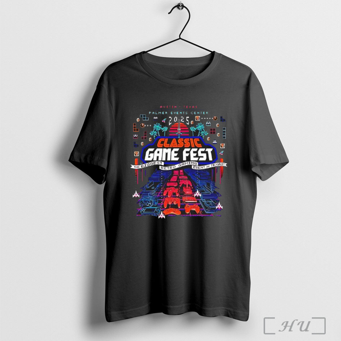 Officials Classic Game Fest The Biggest Retro Gaming Event In Texas T Shirt