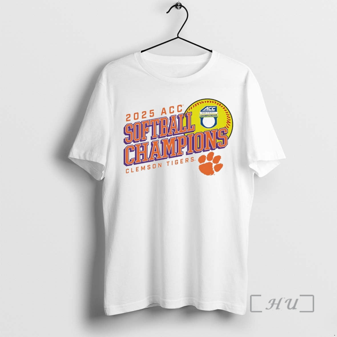 Officials Clemson Tigers 2025 Acc Softball Tournament Champions T-Shirts, Hoodie, Sweatshirt | AU01DripNestTees.com