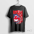 Officials Cleveland Indians Baseball X American Flag T-Shirts, Hoodie, Sweatshirt | AU01DripNestTees.com